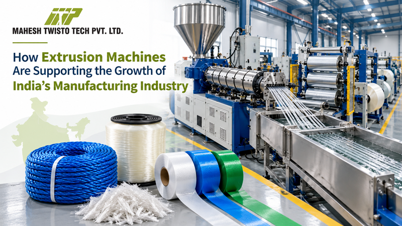 How Extrusion Machines Are Supporting the Growth of India's Manufacturing Industry